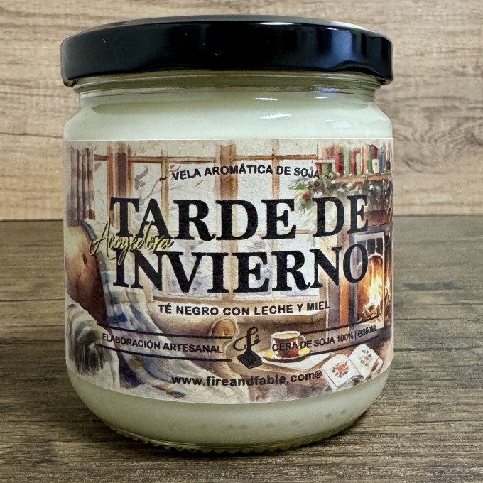 VELA TARDE DE INVIERNO